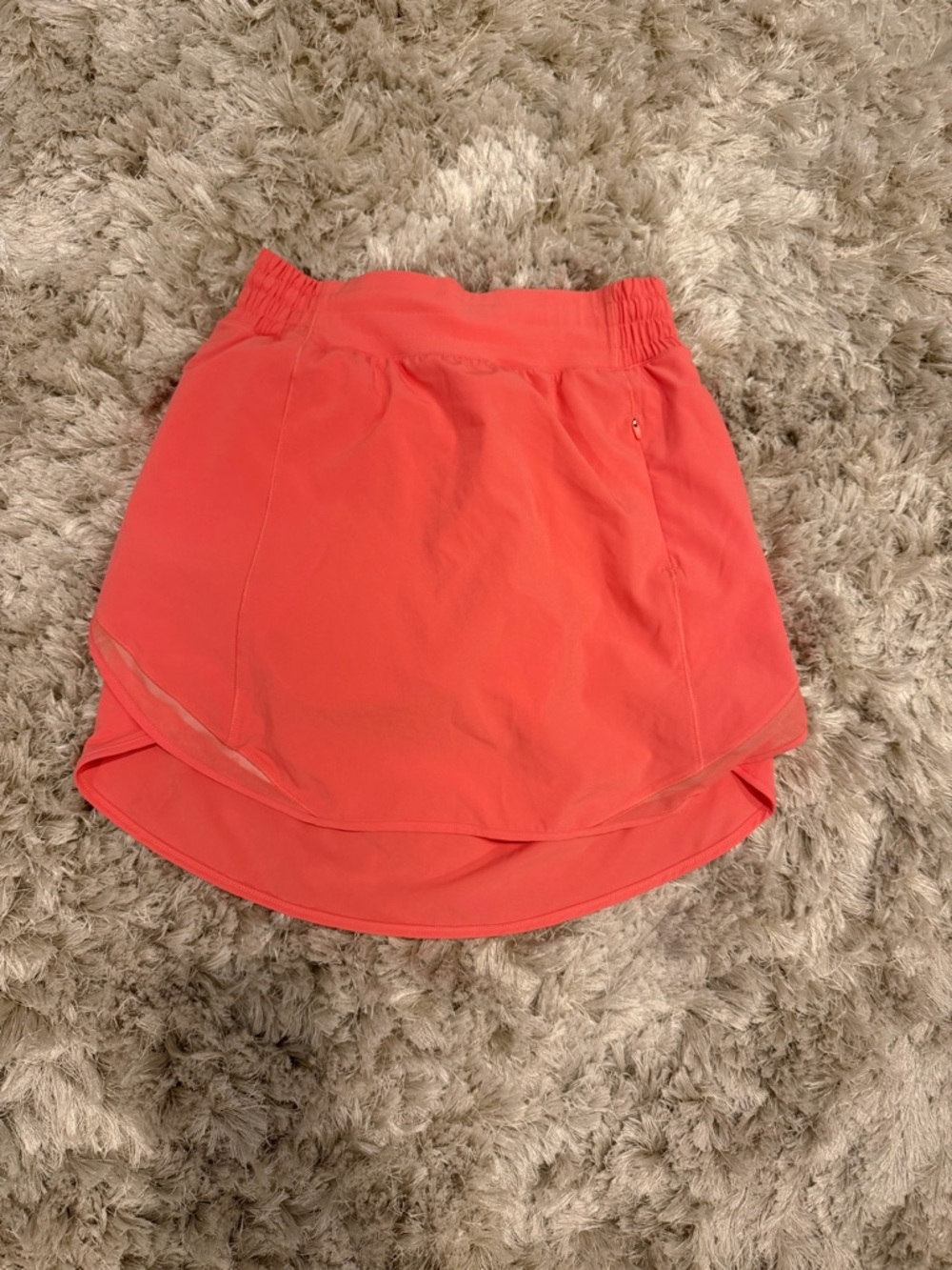 lululemon athletica Coral Pink Athletic Skort